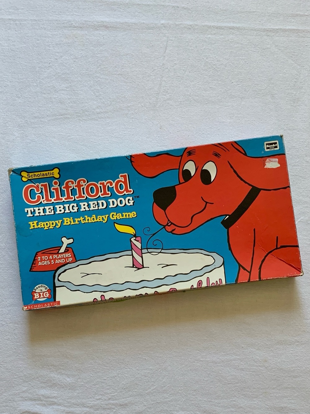 2000 Clifford the Big Red Dog Happy Birthday Kids Y2K Board Game for ages 5 & Up